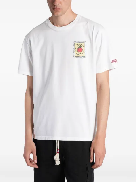 MC2 Saint Barth x Alessandro Enriquez Mela Godo-print Portland T-shirt