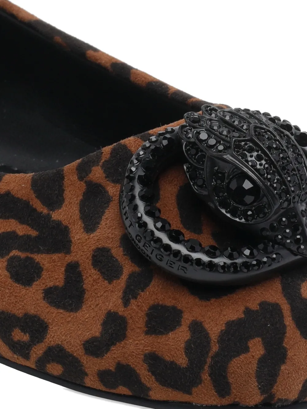 Kurt Geiger London Chelsea leopard-print ballet flats Bruin