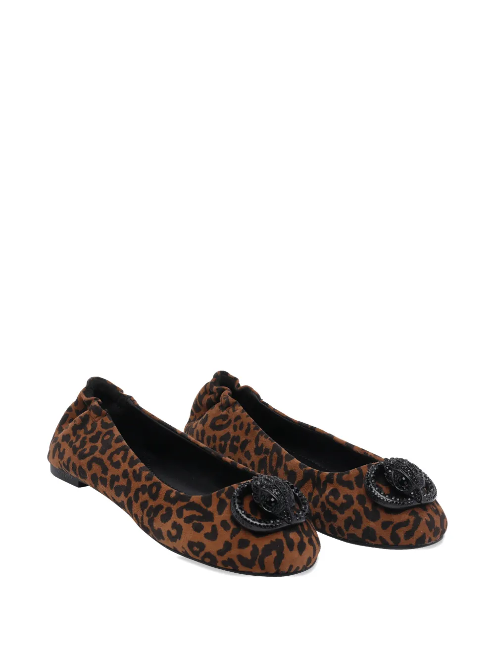 Kurt Geiger London Chelsea leopard-print ballet flats Bruin