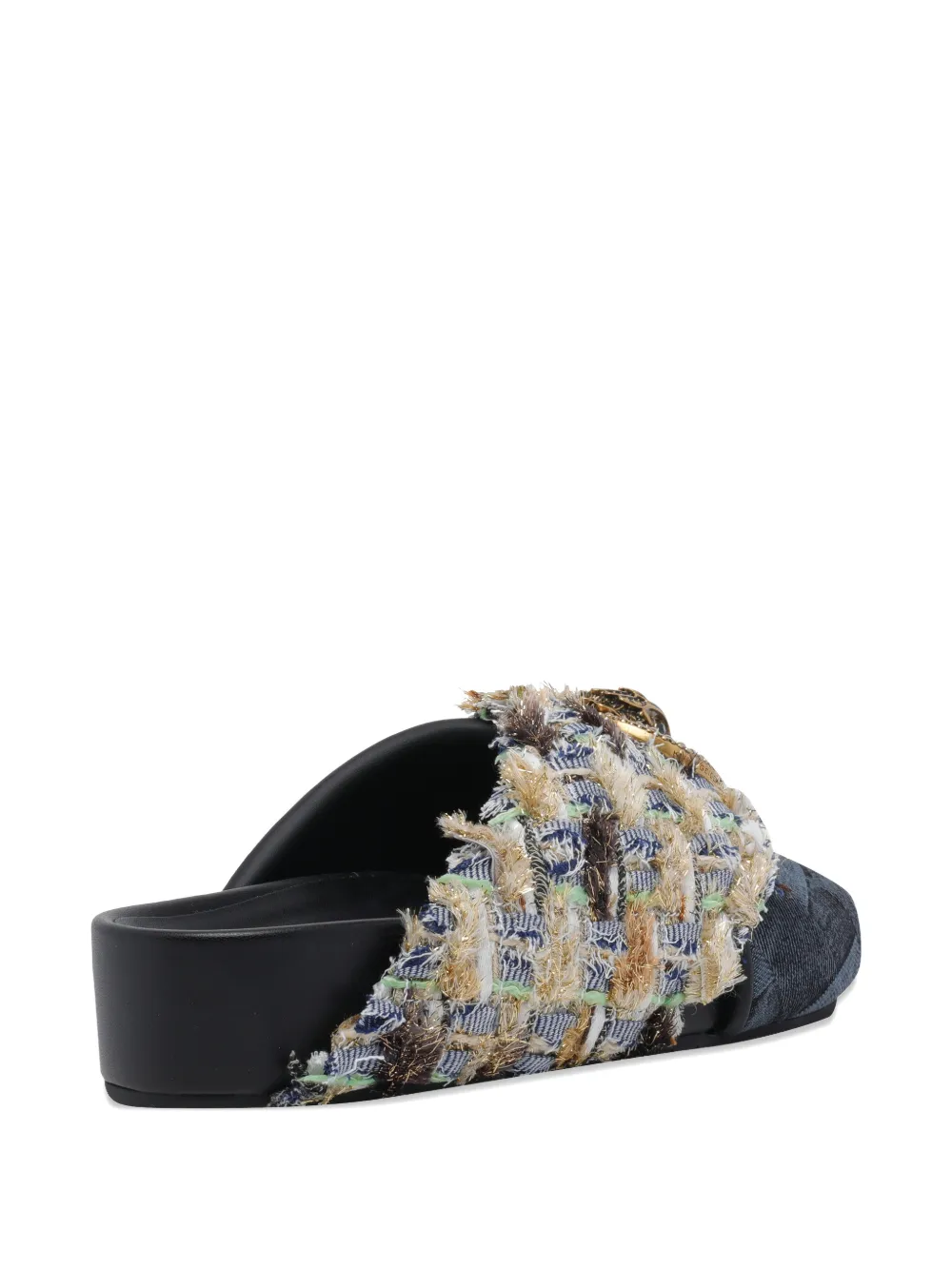 Kurt Geiger London Chelsea cross sandals Blauw