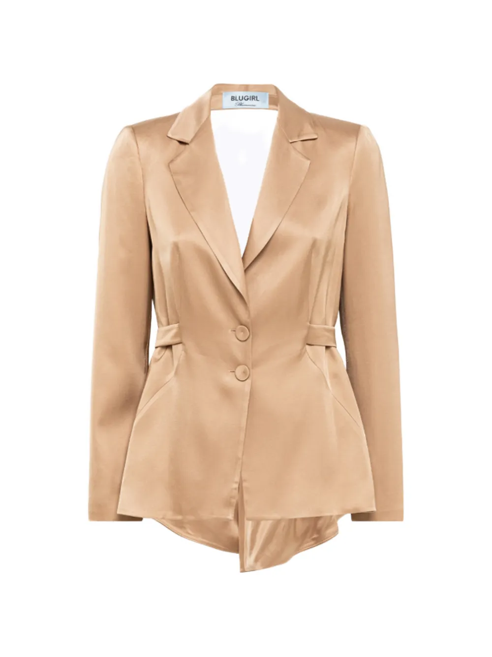 Blugirl cut-out belted blazer - Toni neutri