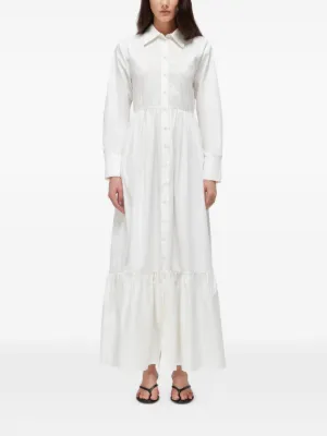 chinese dress ladies Blugirl Blumarine Italy. Anna Molinari. Spaghetti Strap Nude Ruffled  Chiffon & Embroidered Tulle Mini Dress