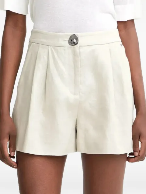 Armani Exchange pleat-detail shorts
