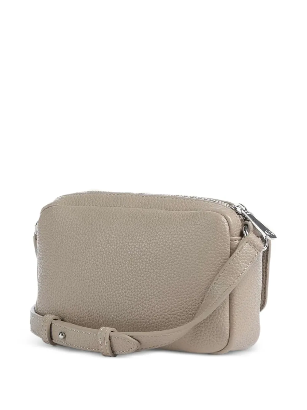 Armani Exchange Crossbodytas met logoplakkaat Beige