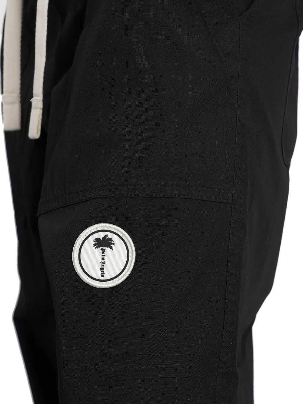 Palm Angels Broek met wijde pijpen Zwart