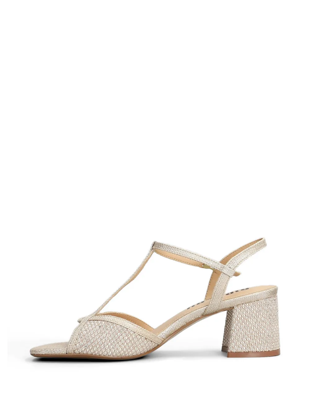 Bibi Lou Maica sandalen verfraaid met kristallen Beige