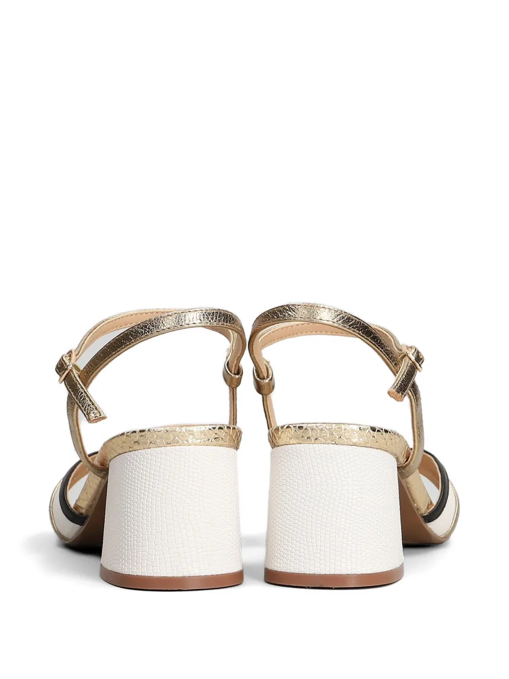 Bibi Lou Silou sandalen met blokhak Wit
