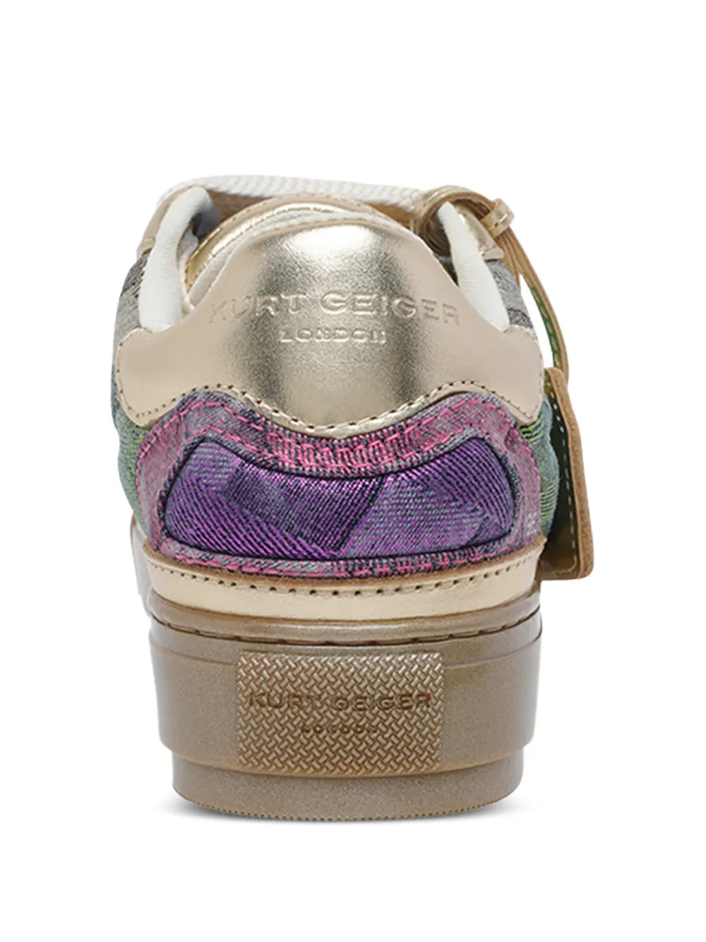 Kurt Geiger London Southbank lace-up sneakers Goud