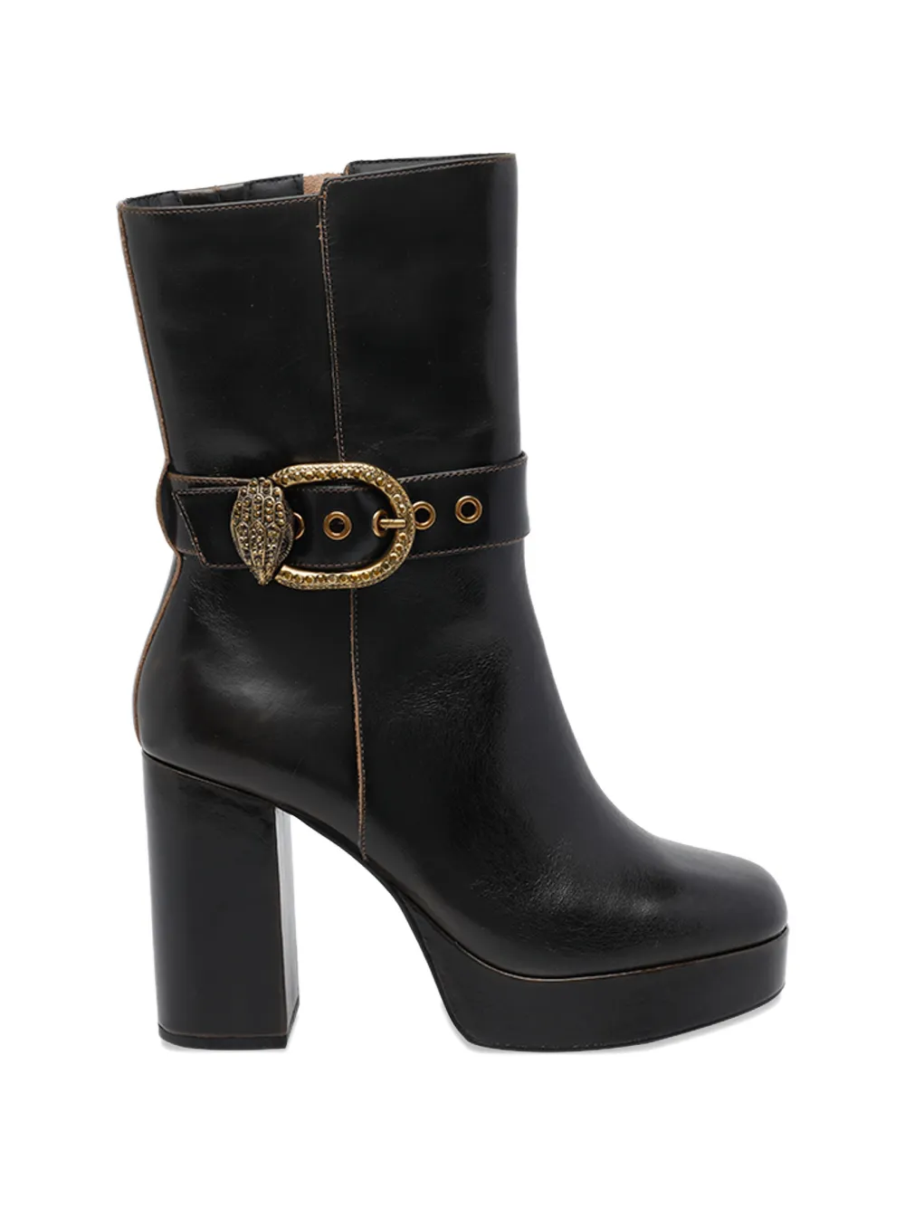 Kurt Geiger London Mayfair buckle-fastening ankle boots Bruin