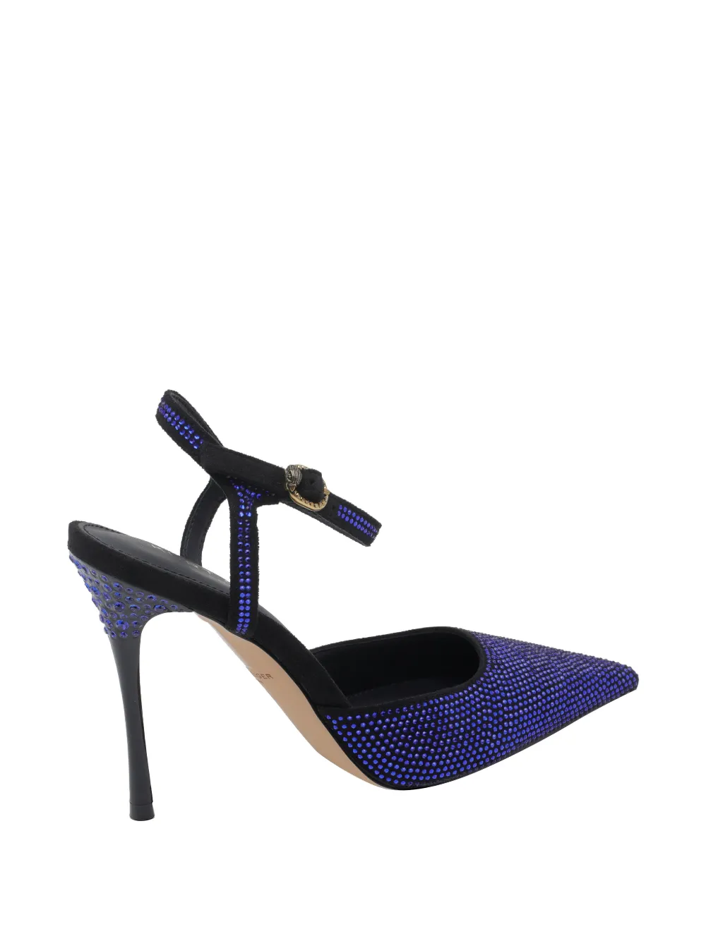 Kurt Geiger London Eagle Point strass-embellished pumps Blauw