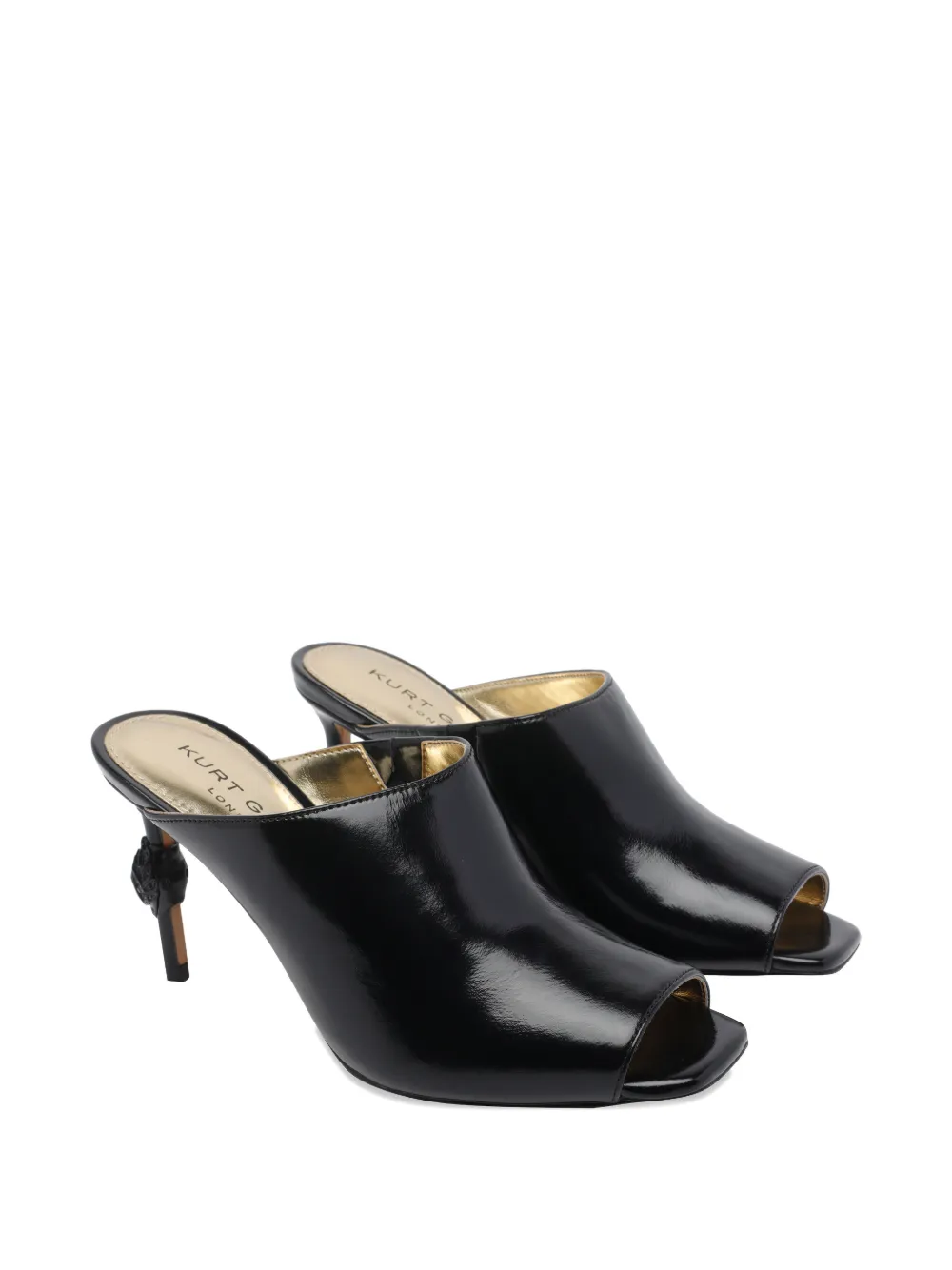 Kurt Geiger London Eagle Square mules Zwart