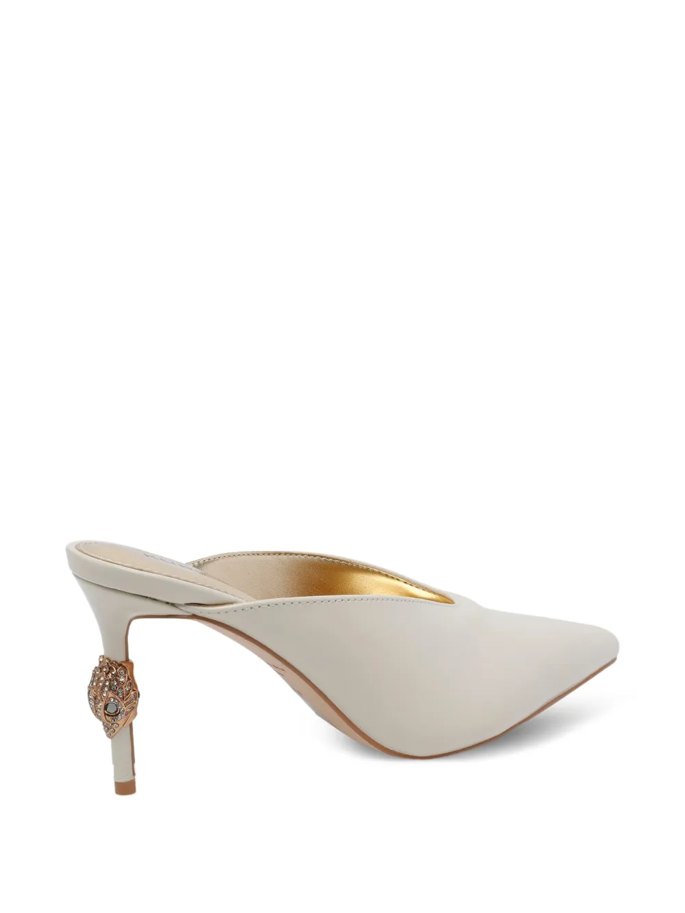 Kurt Geiger London Eagle pointed-toe mules Beige
