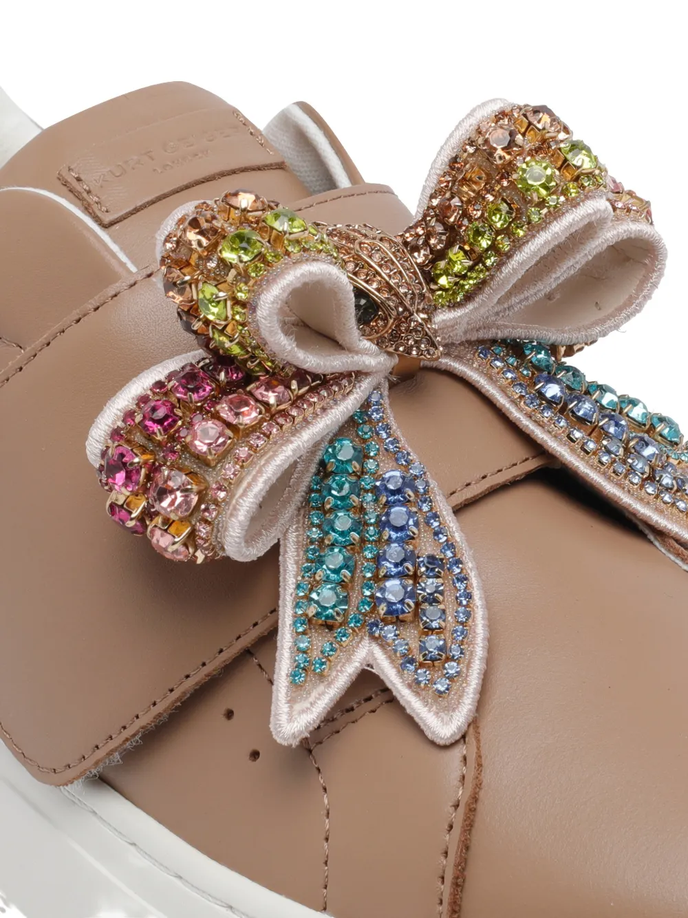 Kurt Geiger London Laney bow-detail sneakers Beige