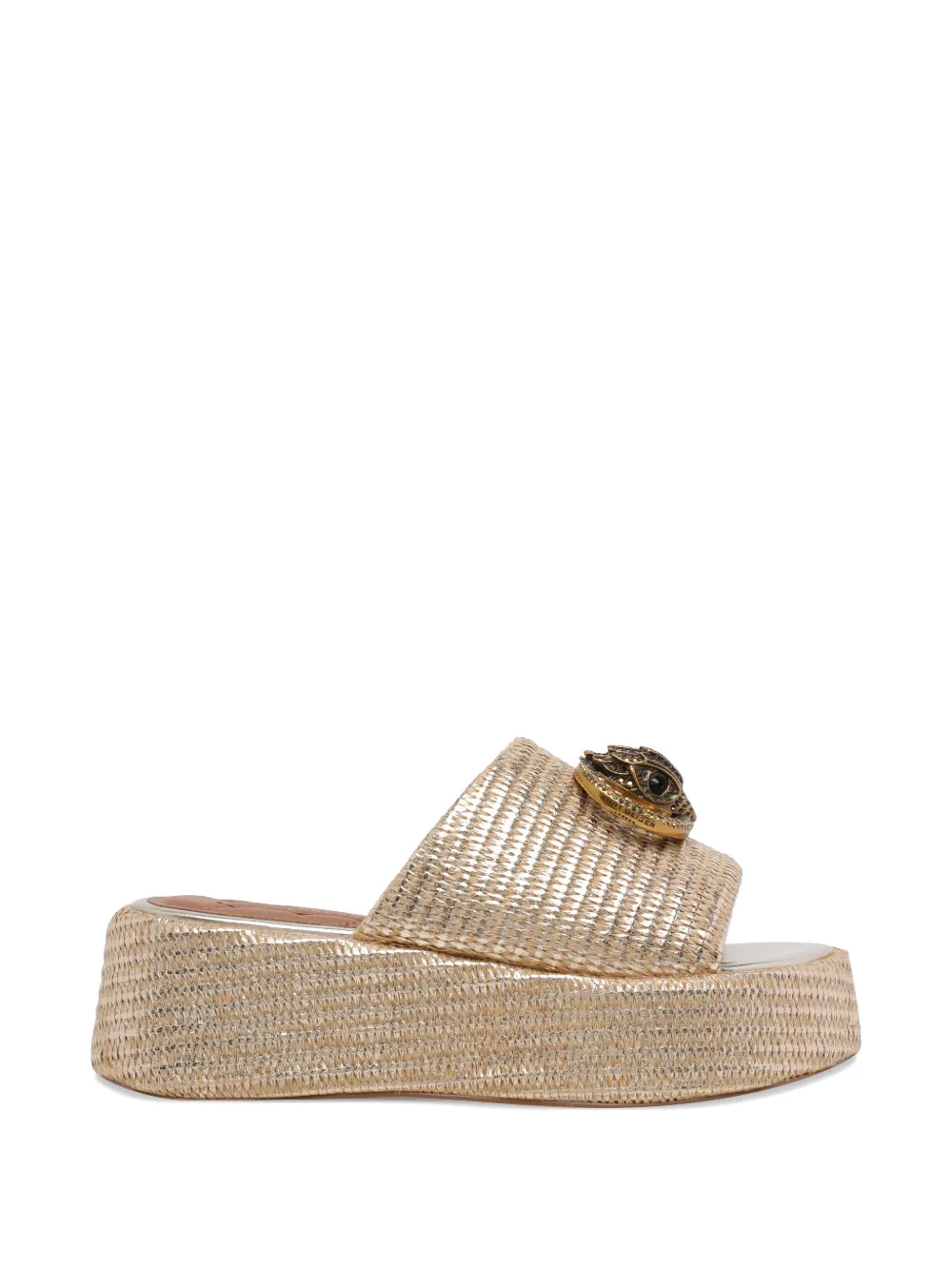 Kurt Geiger London Chelsea platform mules Goud