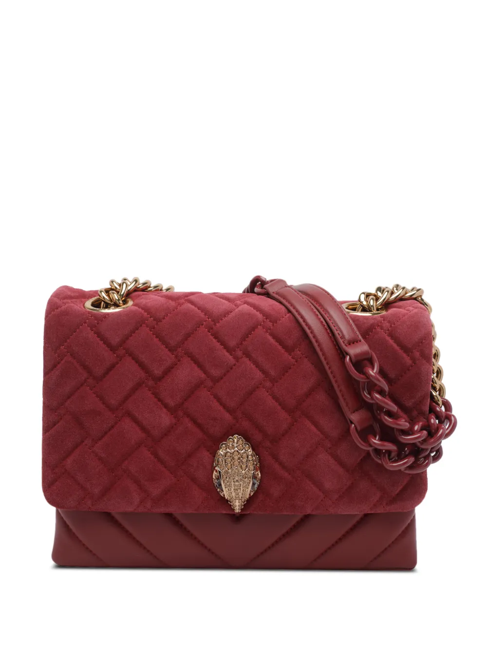 Kurt Geiger London Kensington quilted tote bag - Rosso