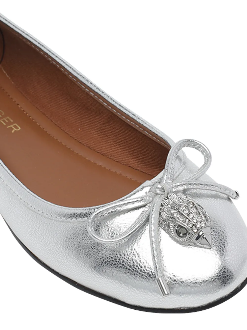 Kurt Geiger London Eagle ballet flats Zilver