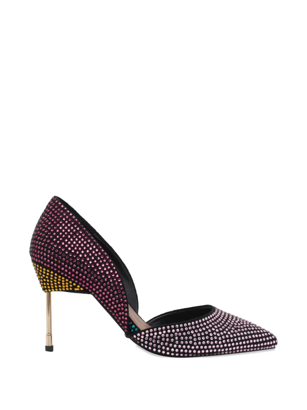 Kurt Geiger London Bond strass-embellished pumps Roze