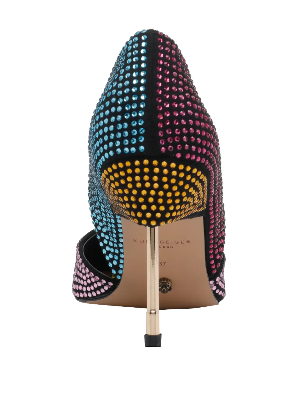 Kurt Geiger London Bond strass-embellished pumps Roze