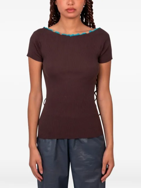 Paloma Wool Sonbou ribbed-knit top