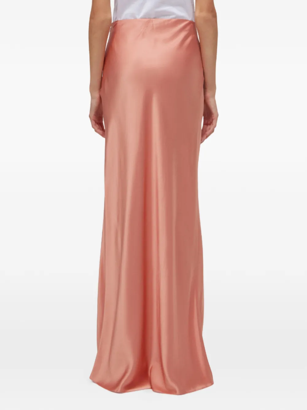 Blugirl Maxi-rok met satijnen afwerking Roze