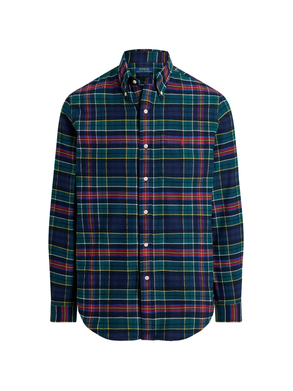Polo Ralph Lauren Tartan check-pattern shirt - Verde