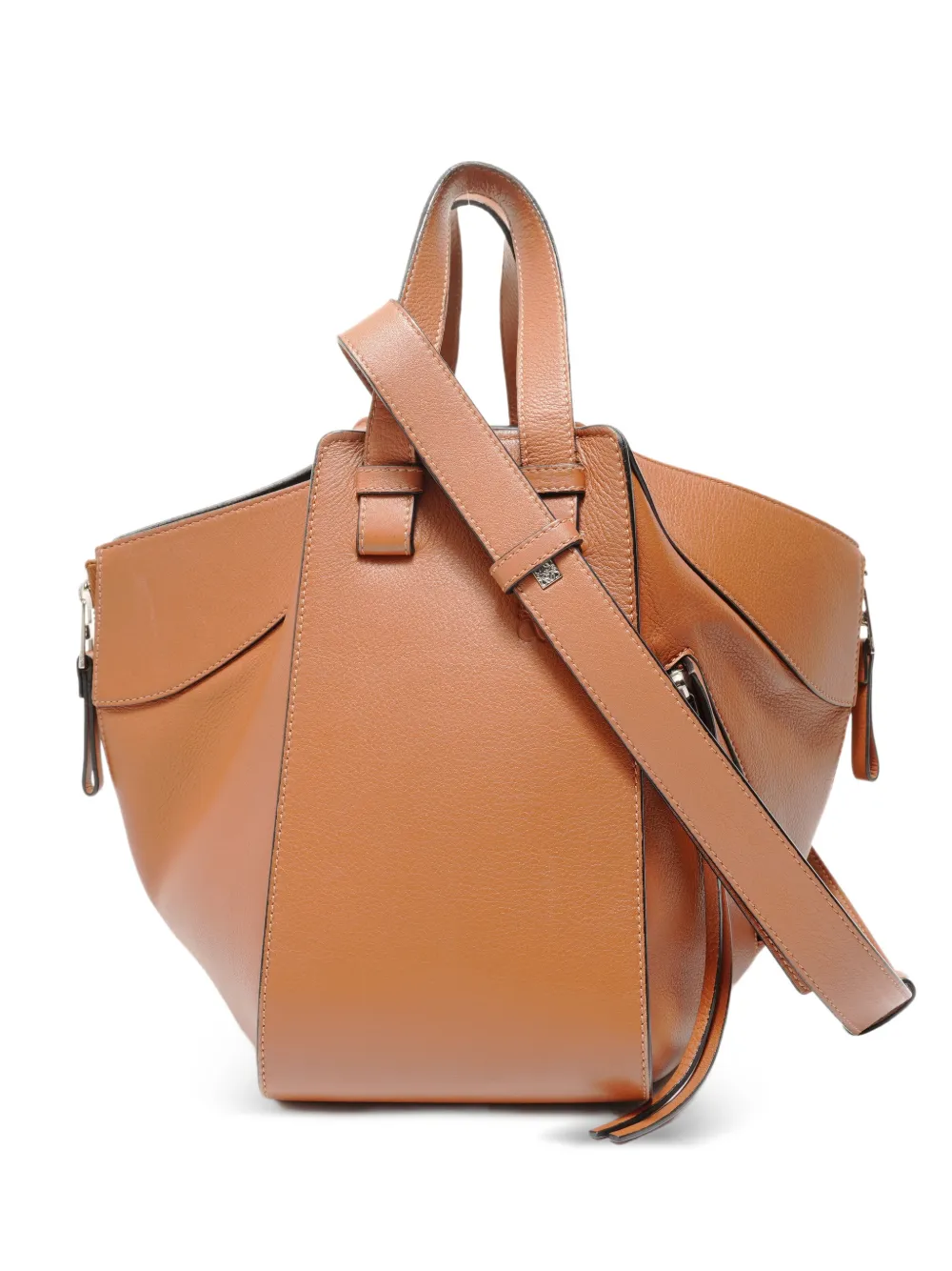 Loewe Pre-Owned 2010-2020s Hammock leather handbag - Marrone