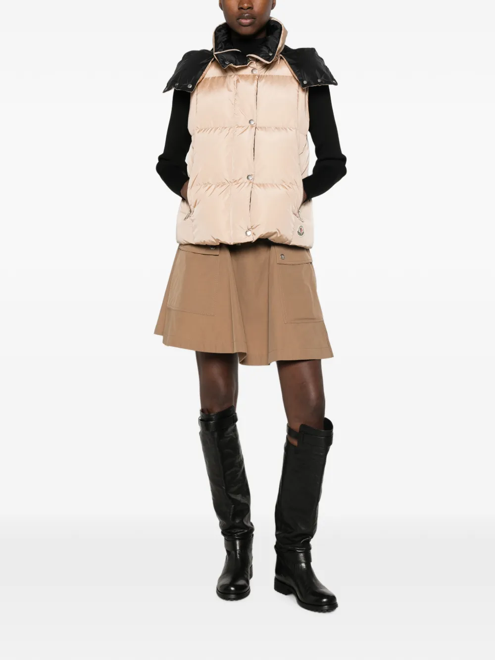 Moncler Macareux bodywarmer Beige