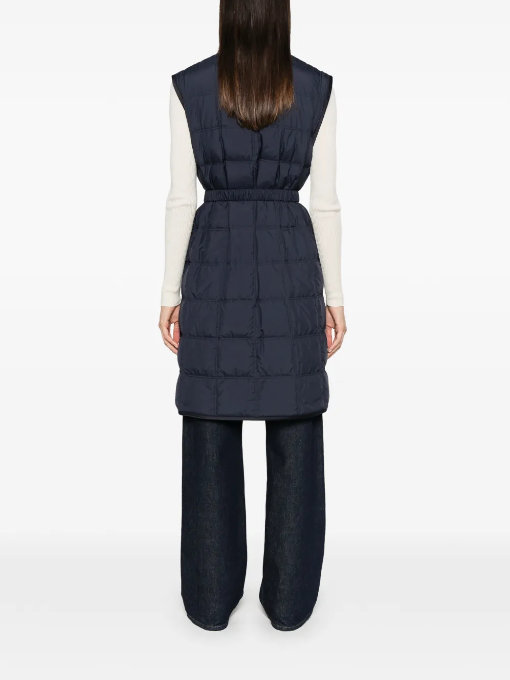 Moncler Cygnette quilted gilet Blauw