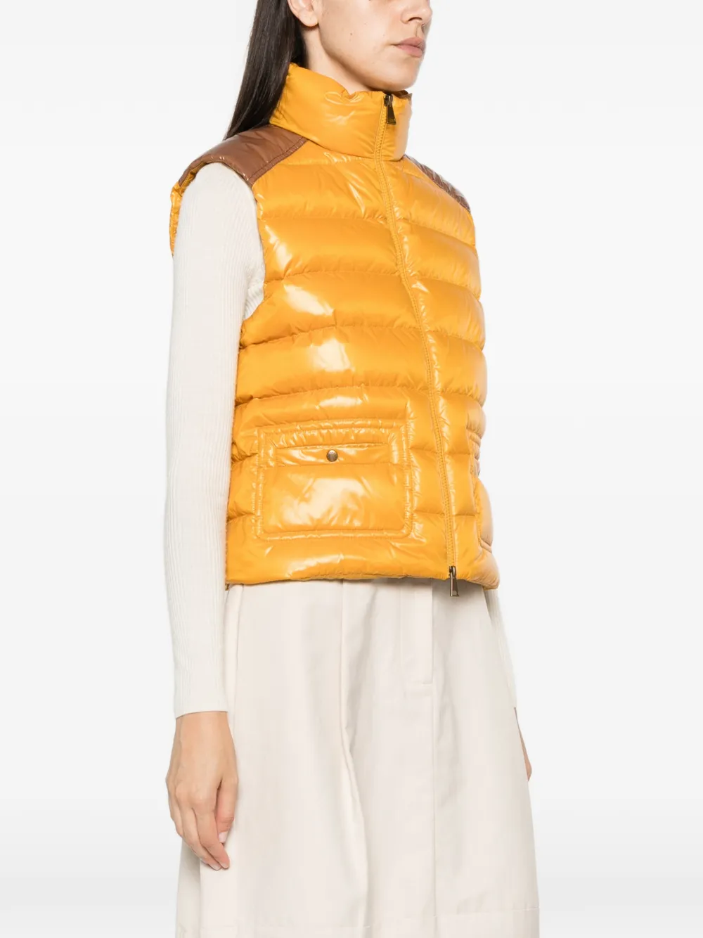 Moncler Frelon vest Geel