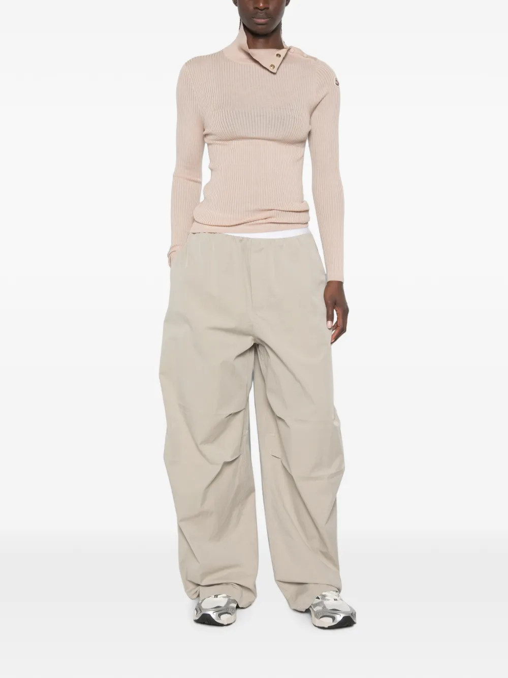 Moncler Trui met textuur Beige