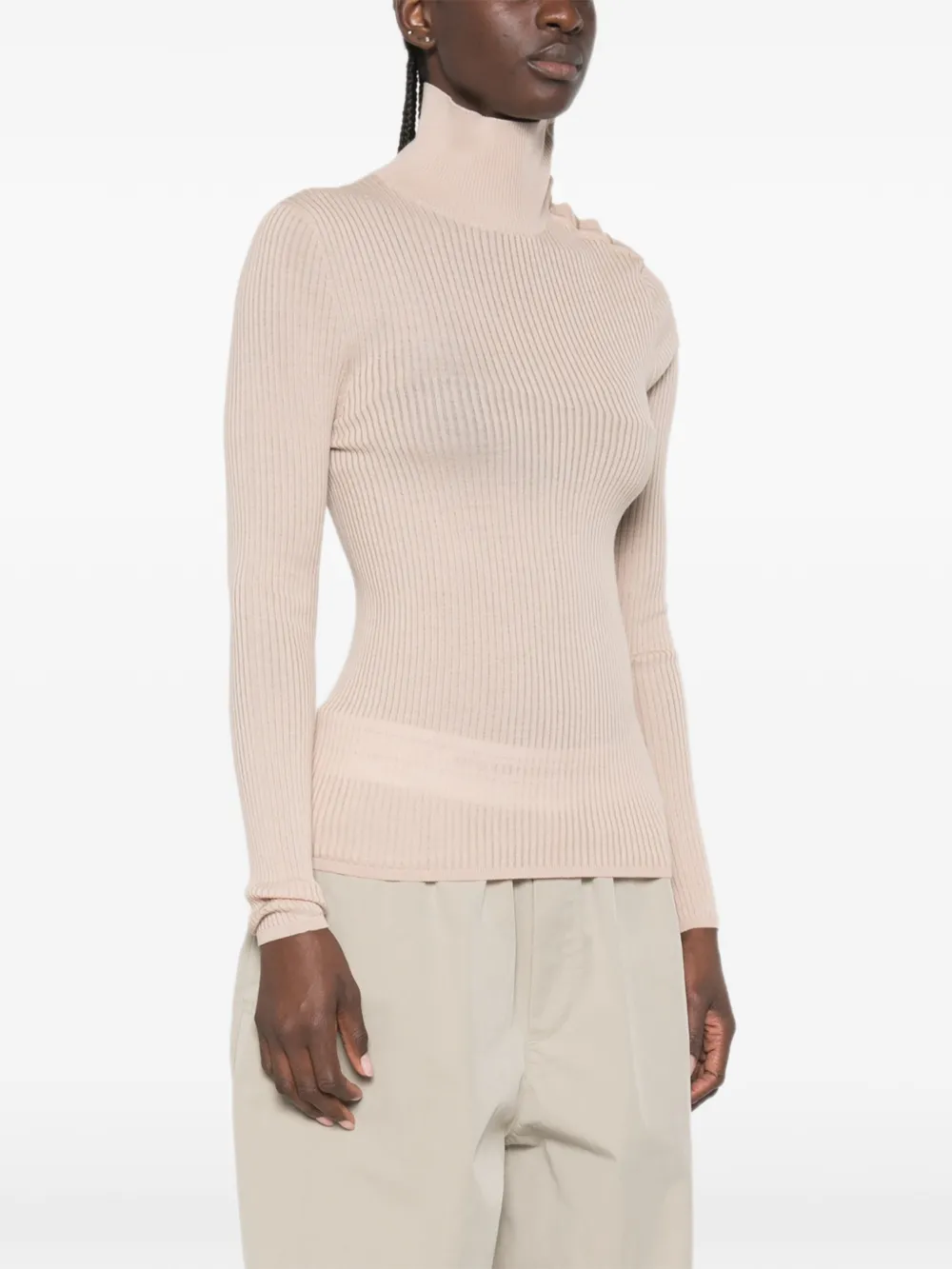 Moncler Trui met textuur Beige