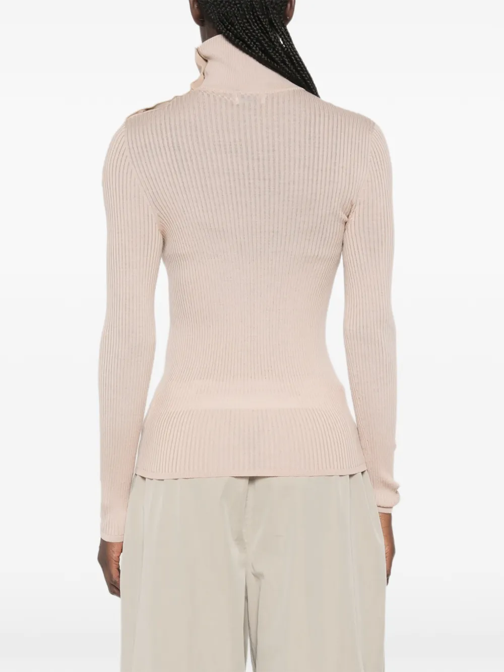 Moncler Trui met textuur Beige