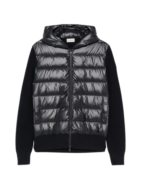 Moncler padded-detail hooded jacket