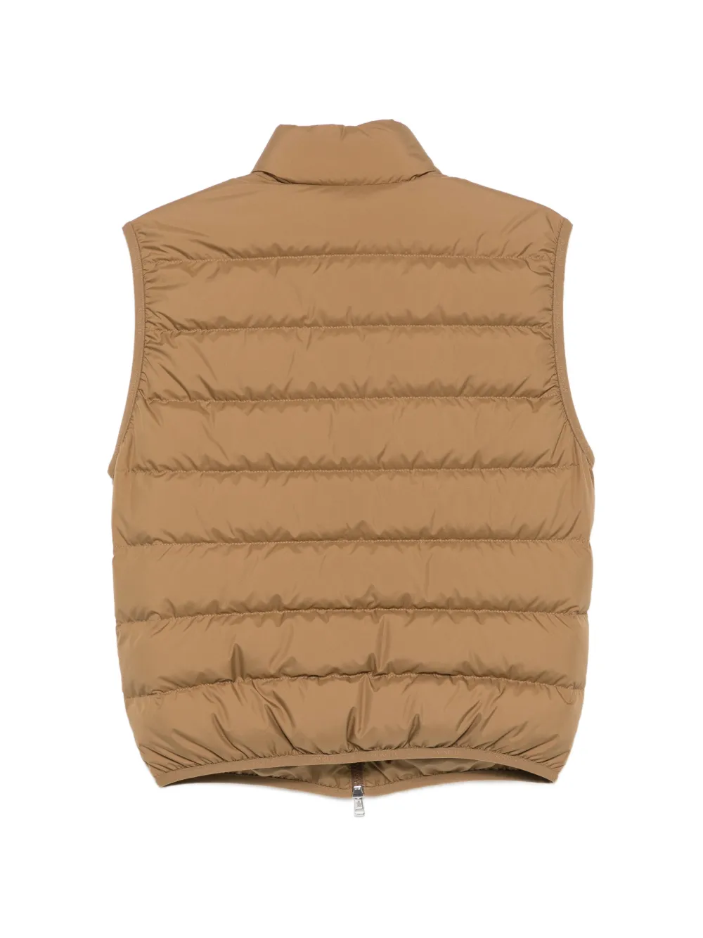 Moncler Contrin gewatteerde bodywarmer Bruin