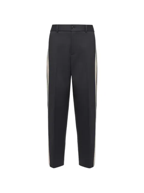 Moncler STRETCH CTN-NYLON BLEND TRACK PANTS NAVY