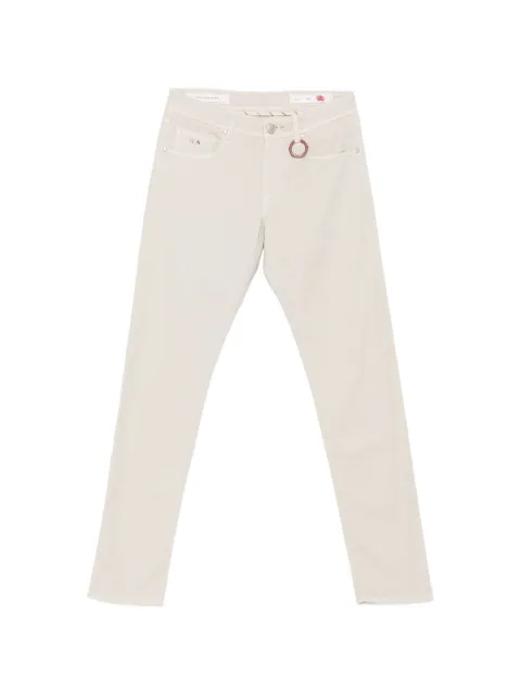 Sartoria Tramarossa Michelangelo logo-patch jeans
