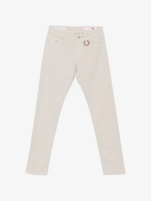 Sartoria Tramarossa Michelangelo logo-patch jeans