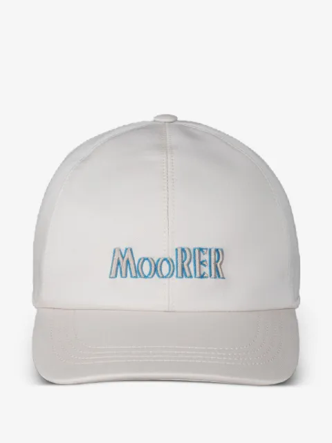 Moorer Robinson-Si logo-embroidered baseball cap