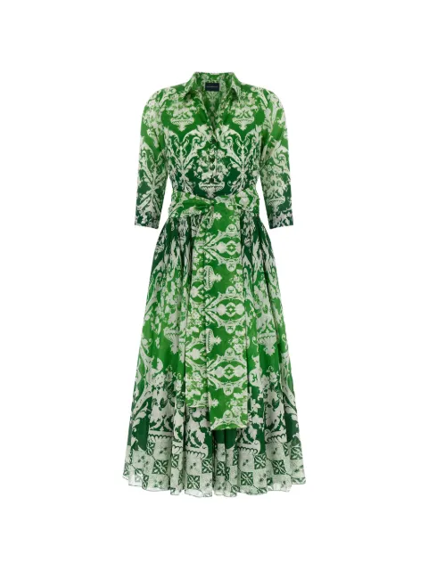 Samantha Sung Aster printed cotton dress