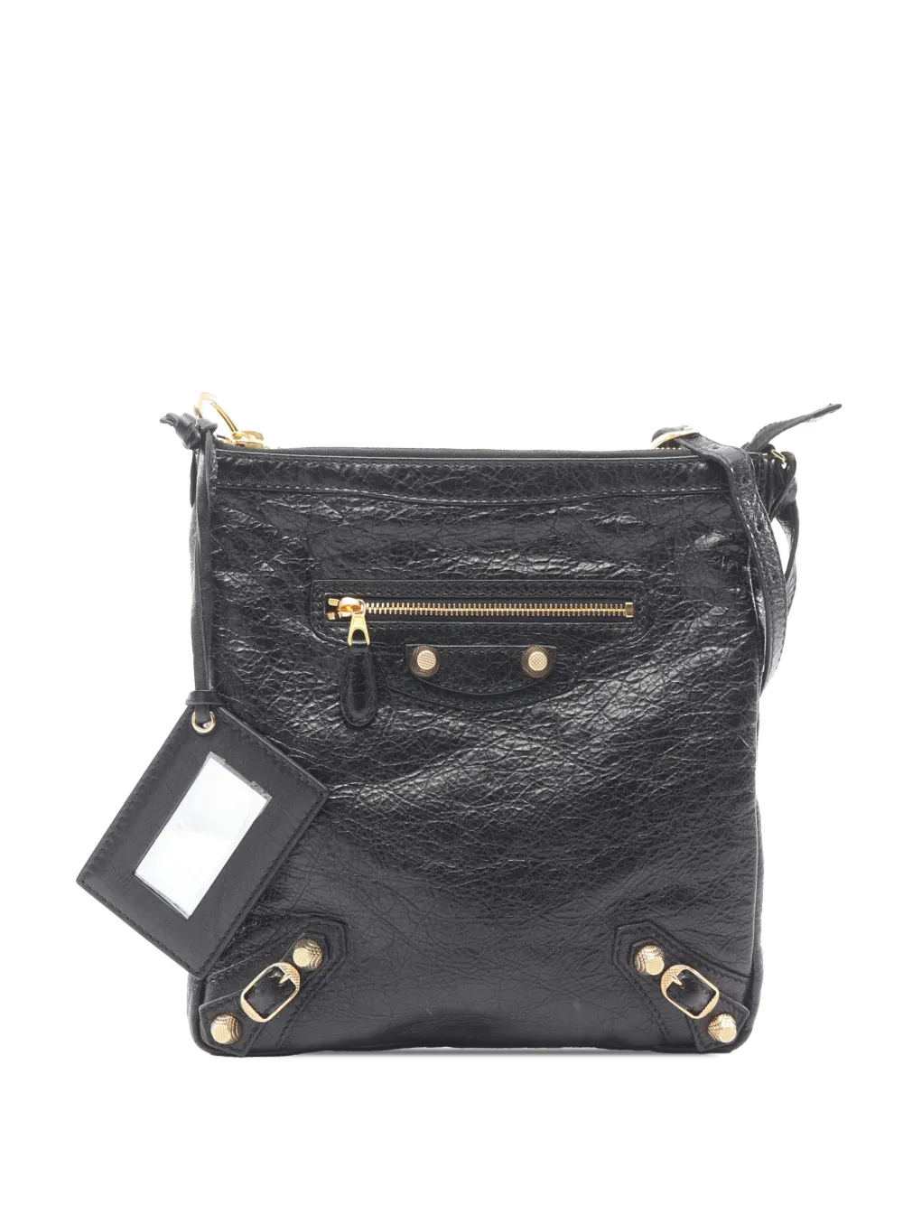 Balenciaga Pre-Owned 2010-2026 Motocross Classic Flat crossbody bag - Nero