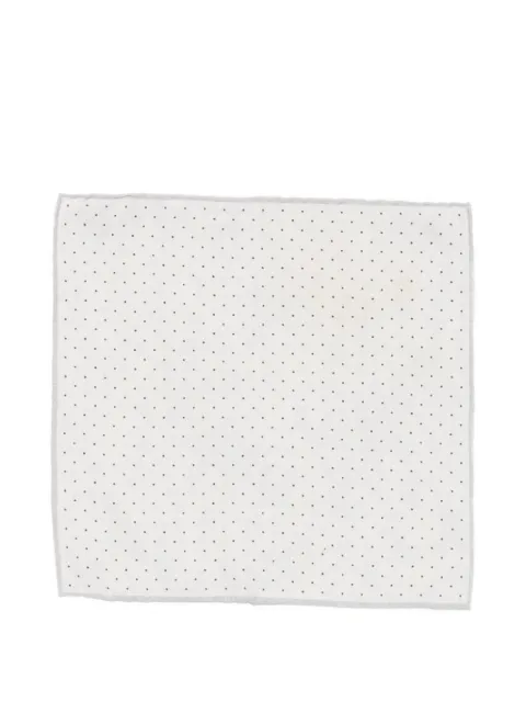 Eleventy polka-dot pocket square