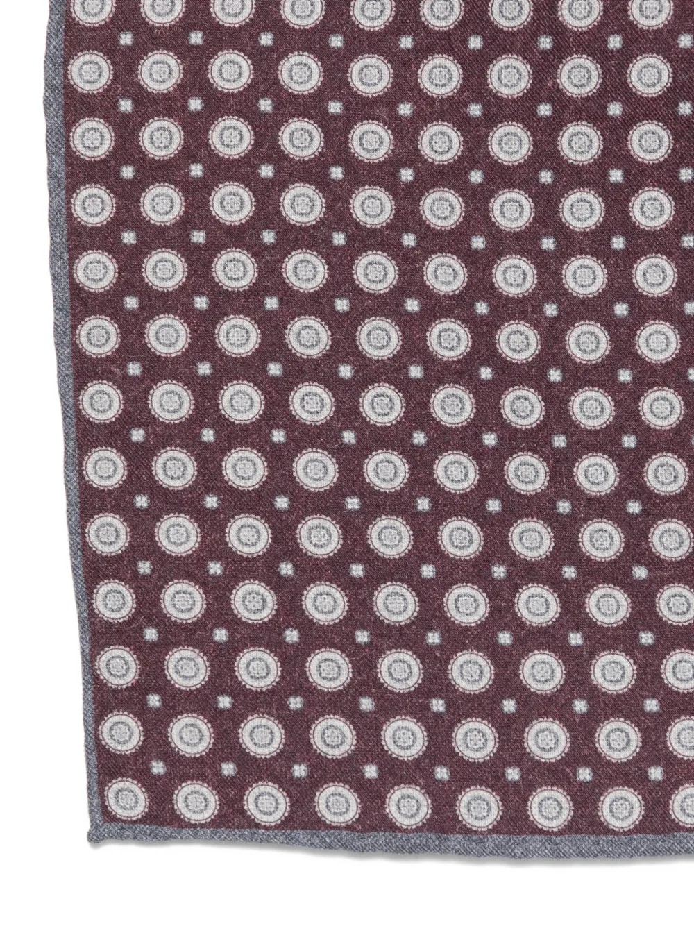 Eleventy Pochet met geometrische print Rood