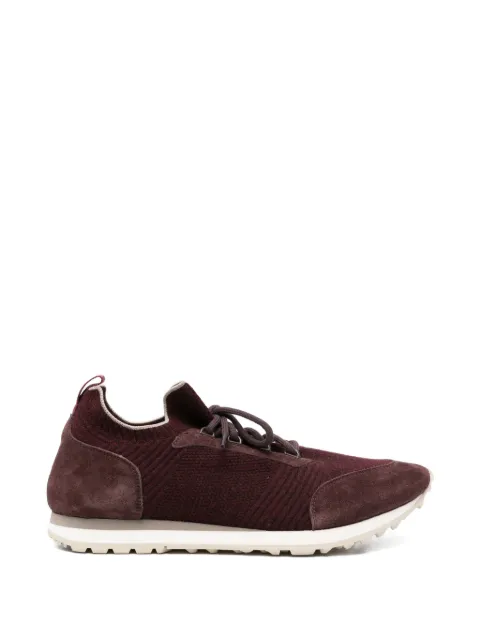 Eleventy baskets en daim et maille
