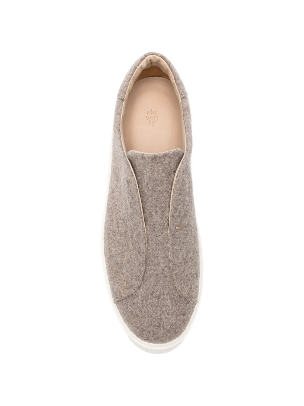 Eleventy Slip-on sneakers Beige