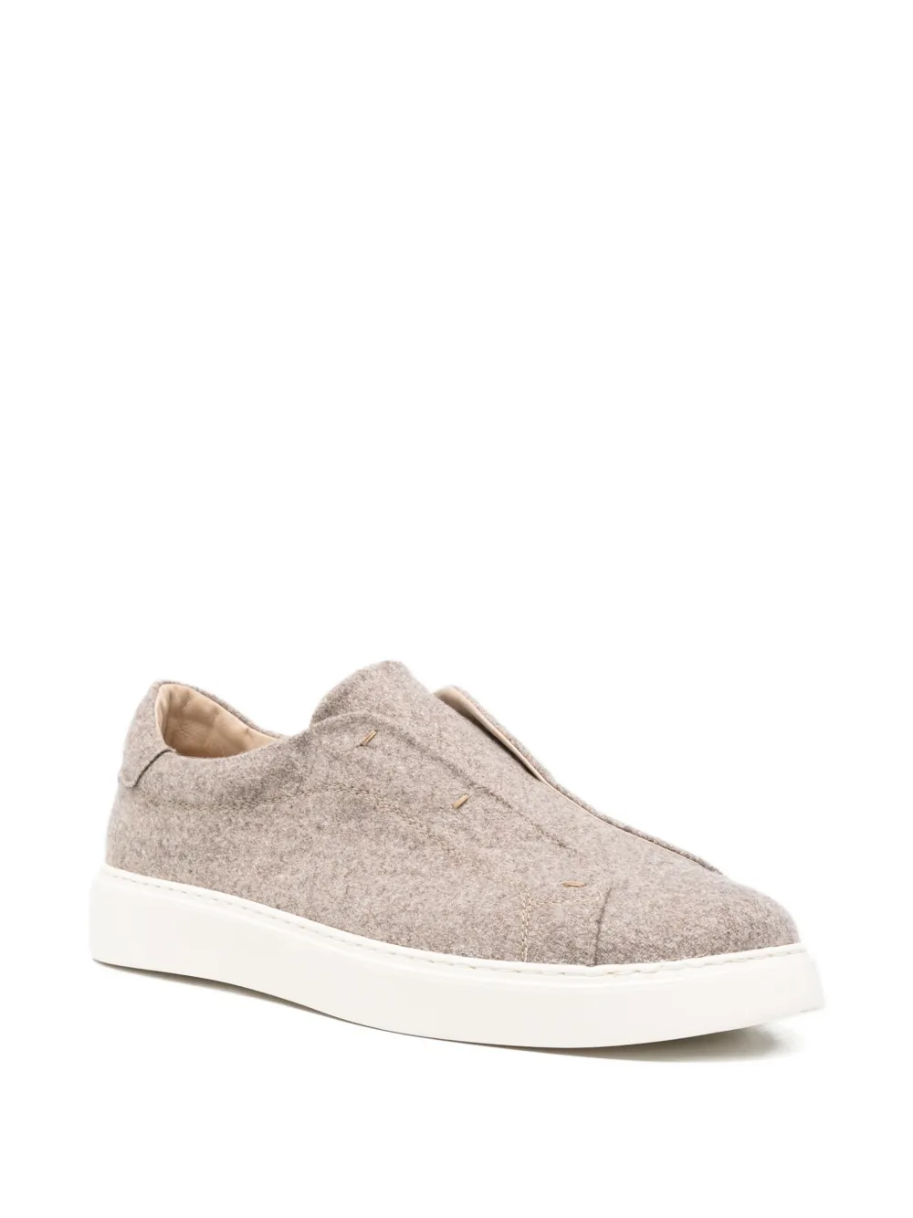 Eleventy Slip-on sneakers Beige