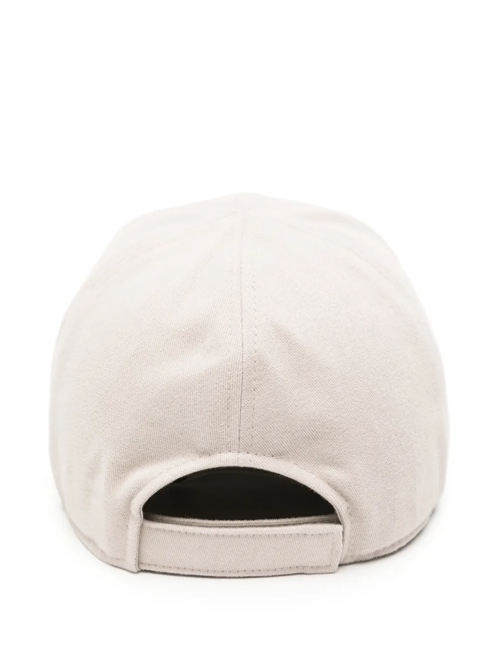 Eleventy Honkbalpet met geborduurd logo Beige