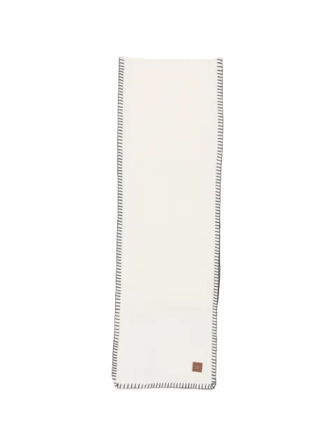 Eleventy stitched-trim scarf