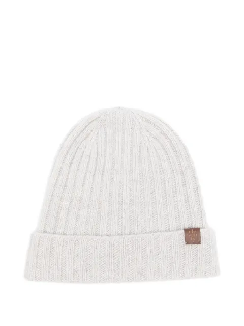 Eleventy bonnet en maille côtelée