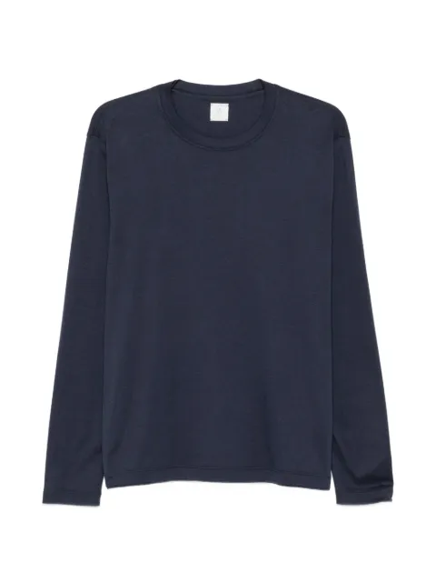 Eleventy crew-neck long-sleeved T-shirt