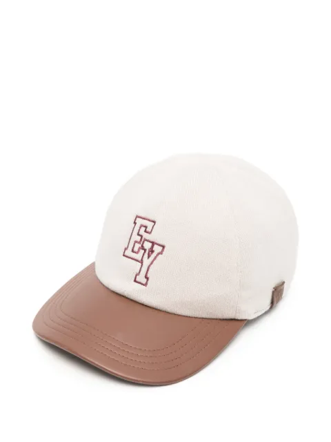 Eleventy logo-embroidered cap